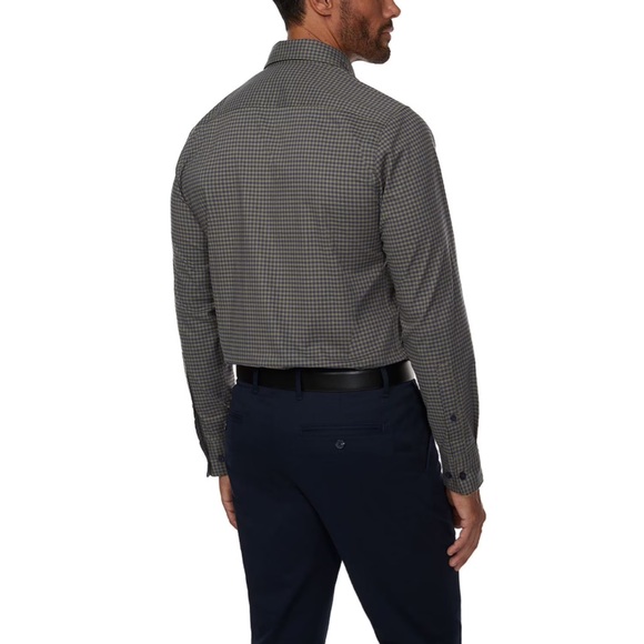 NWT Bonobos Men's Green/ Navy Checkered Button Down Shirt- S - Picture 3 of 11